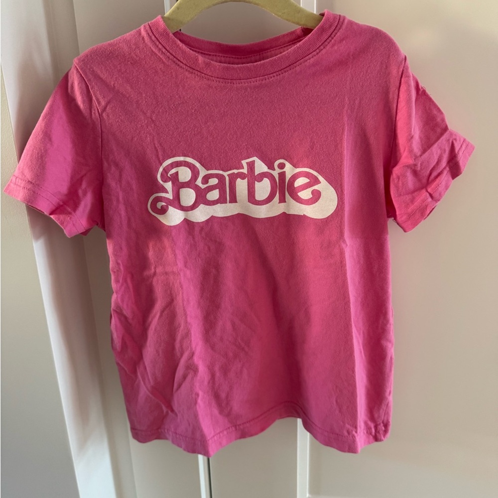 Rabbit Skins Pink Barbie Kids T-Shirt